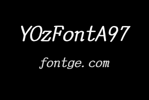 YOzFontA97