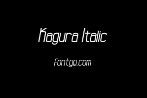 Kagura Italic