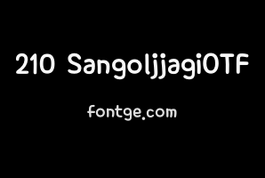 210 SangoljjagiOTF