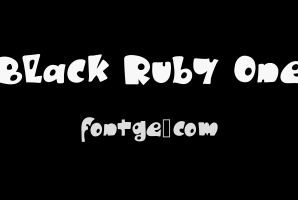 Black Ruby One