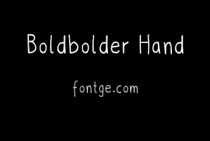 Boldbolder Hand