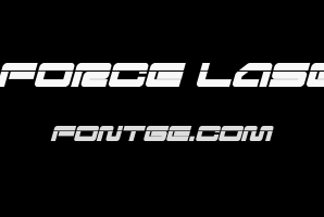 Ranger Force Laser Italic