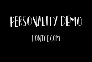 Personality DEMO