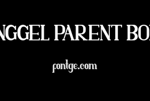 SINGGEL PARENT BOLD