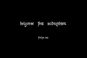 holyrose-font-midnightea