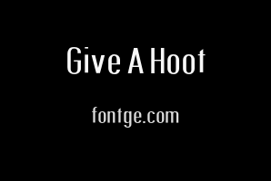 Give A Hoot